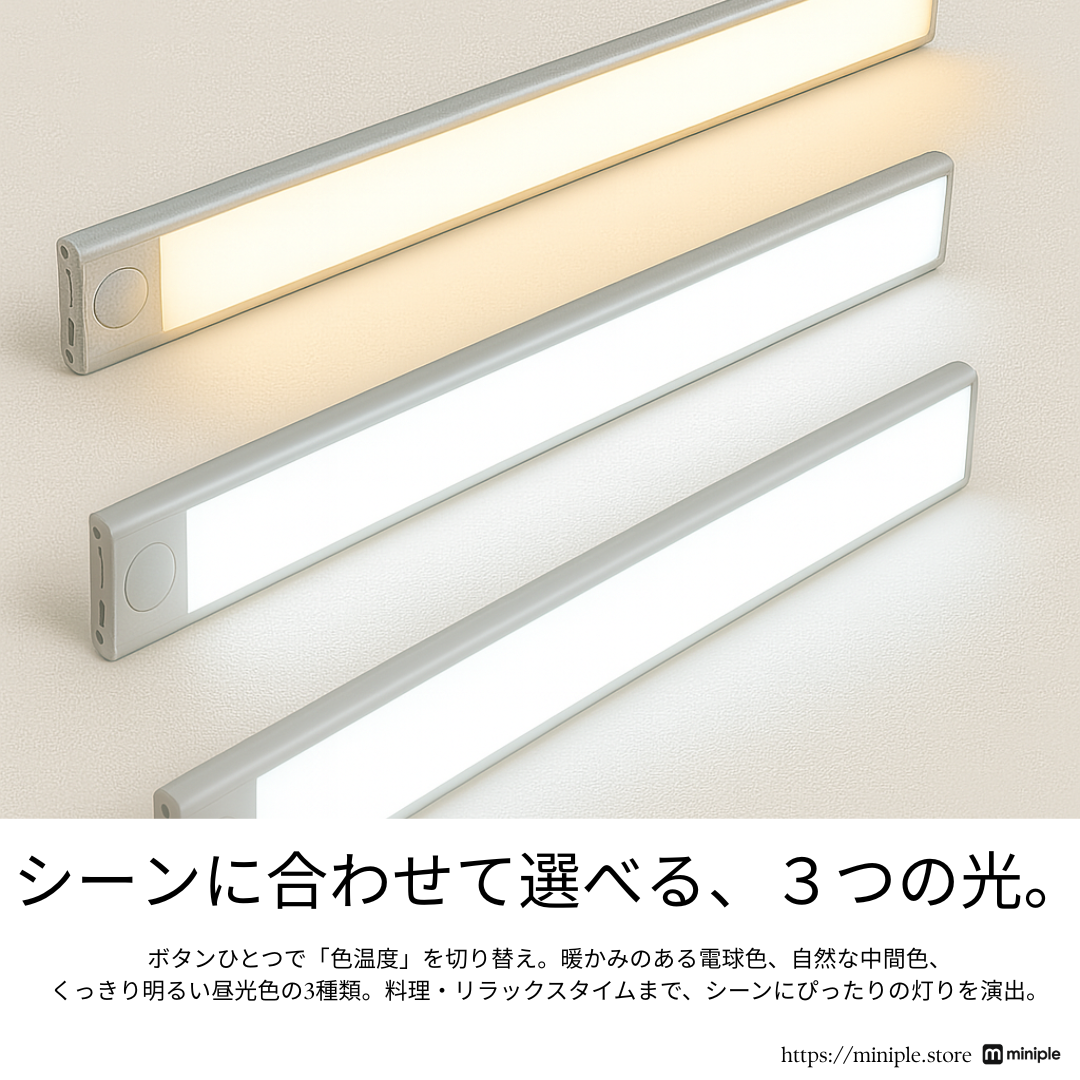 LEDモーションセンサーライト