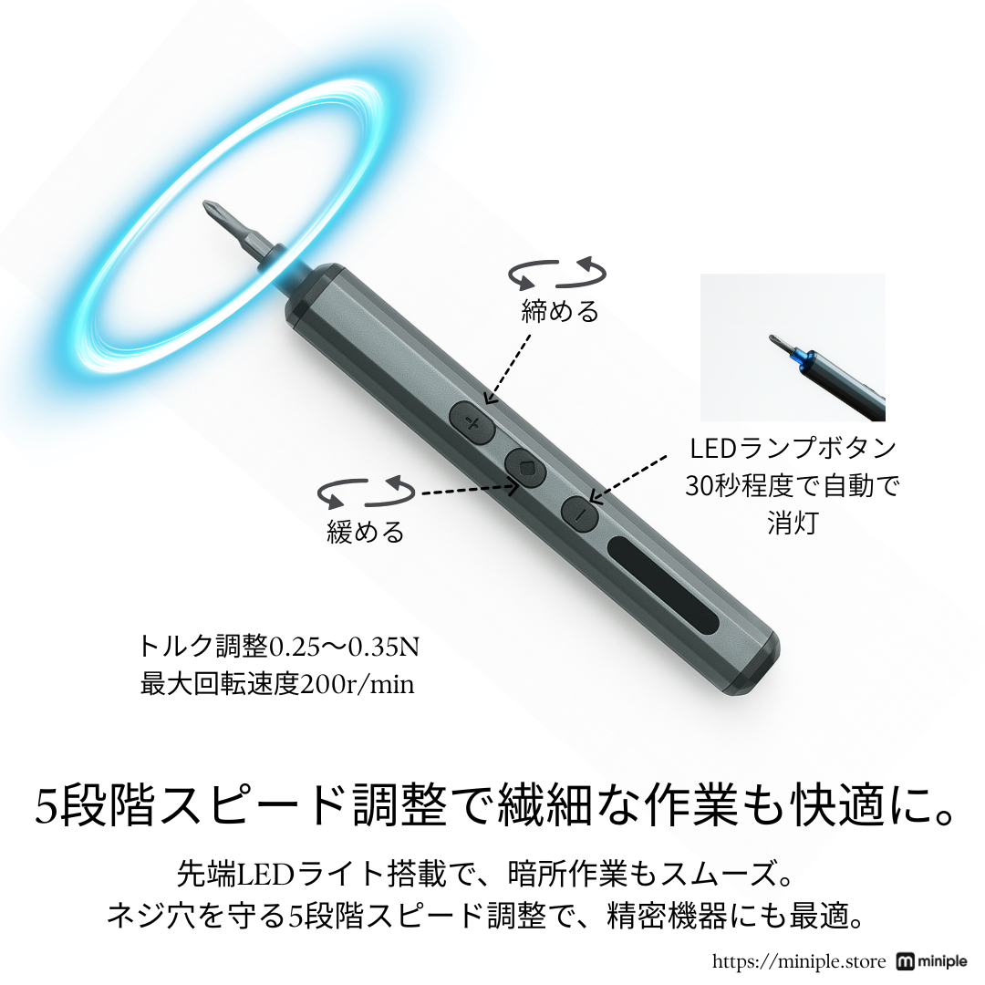 高性能電動ドライバー 68in1